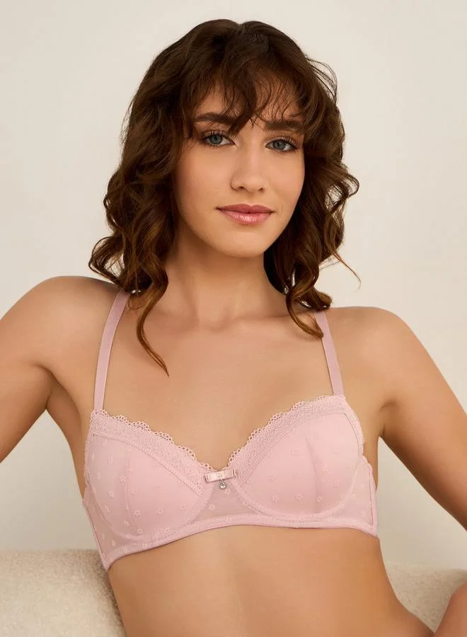 Splash FAV Demi Bra with Mesh and Lace